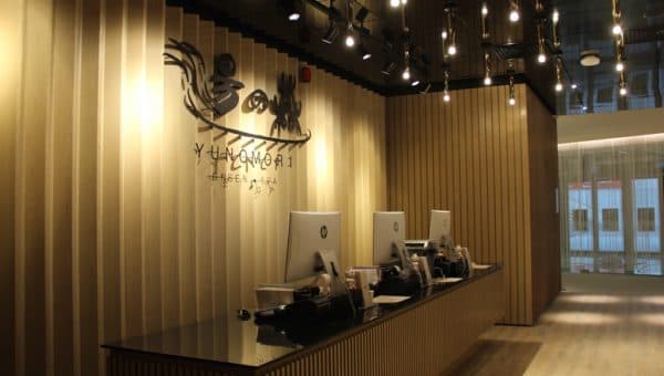 Yunomori Onsen reception
