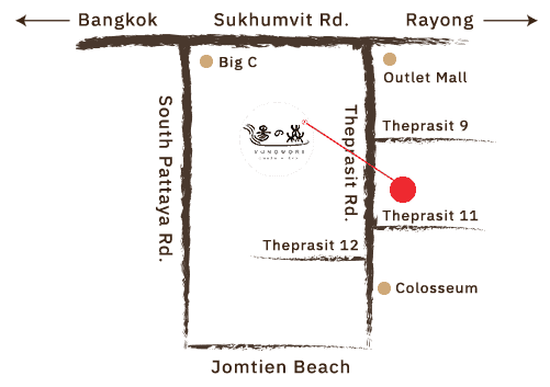 Map to PATTAYA